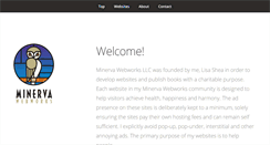 Desktop Screenshot of minervawebworks.com